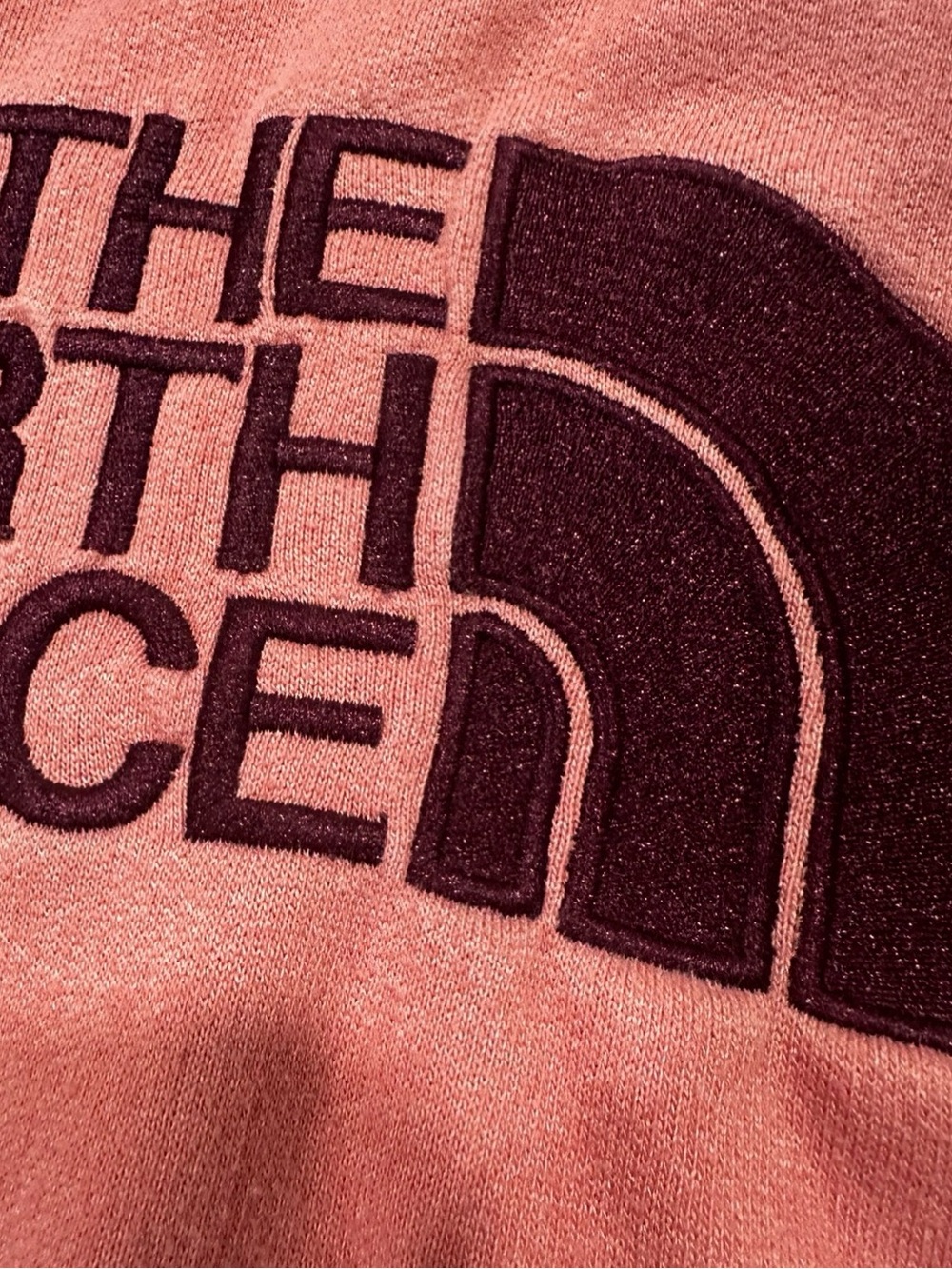 The North Face woman’s Coral Hooded Sweatshirt embroidered logo Size Large - Picture 6 of 8